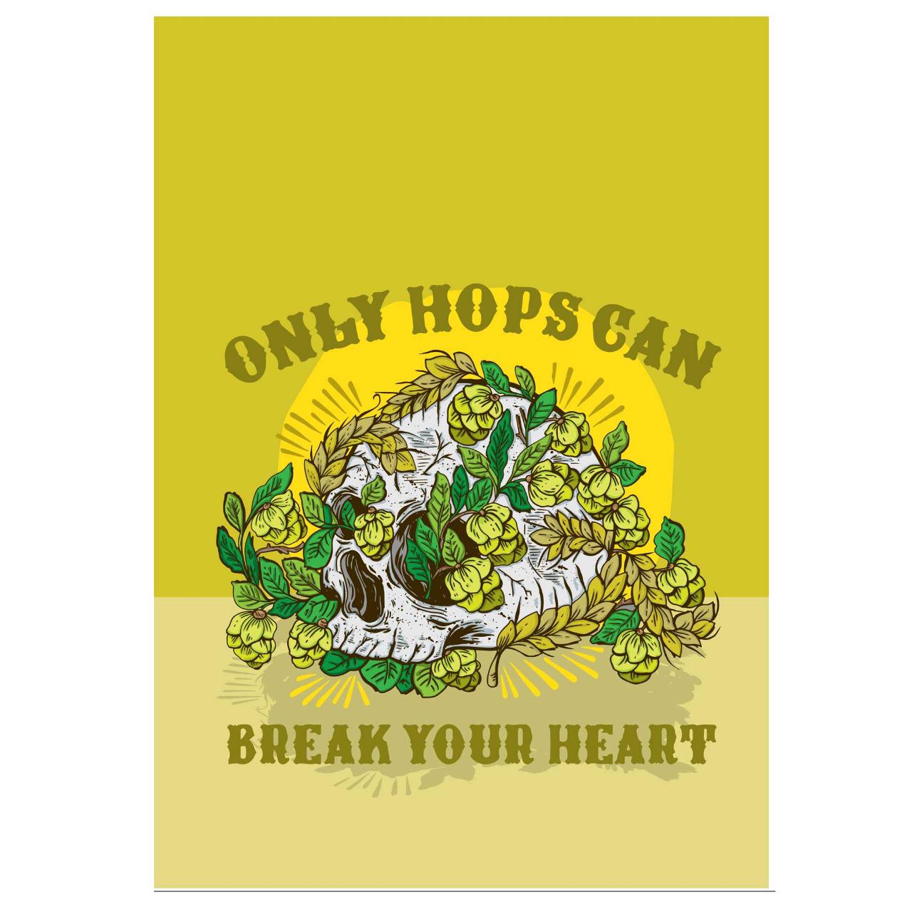 OHCBYH - Poster Skull Hops