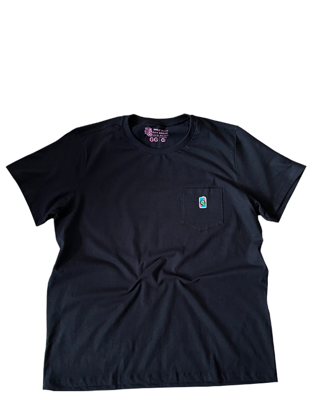 OHCBYH - Camiseta Preta Pocket Beer Can