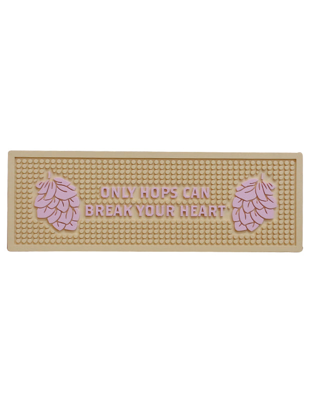 OHCBYH - Bar Mat #1 - Cream & Pink