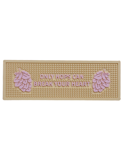 OHCBYH - Bar Mat #1 - Cream & Pink