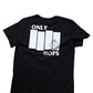 OHCBYH - Camiseta Black Flag Preta