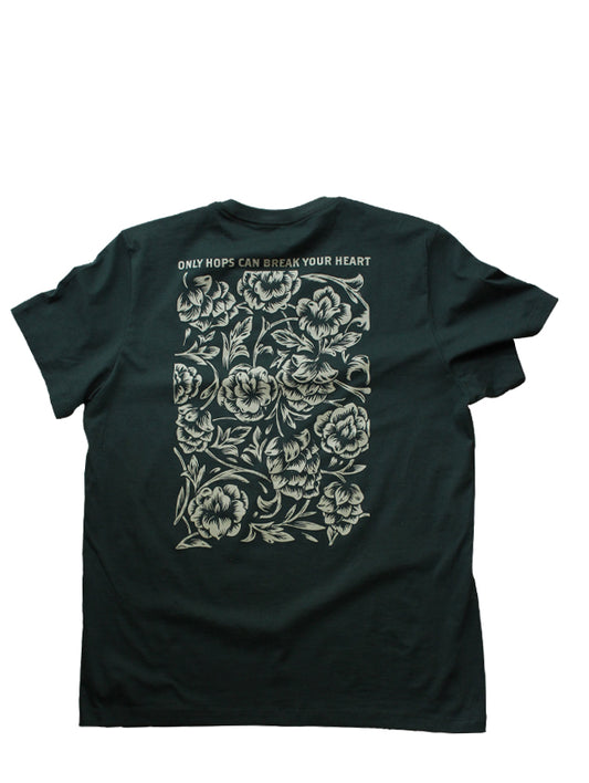 OHCBYH - Camiseta Flowerhops Verde